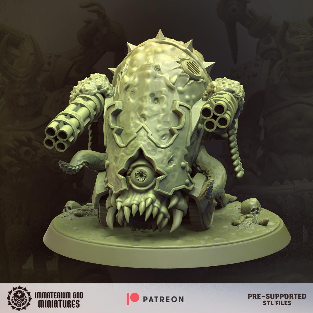 Fetid Spankler | Immaterium God Miniatures | Grimdark Compatible