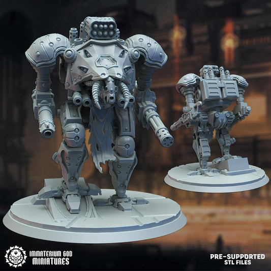 Iron Hound ALL WEAPONS | Immaterium God Miniatures | Grimdark Compatible