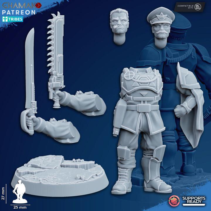 Lieutenant Colonel Exclusive | Ghamak | Grimdark Compatible