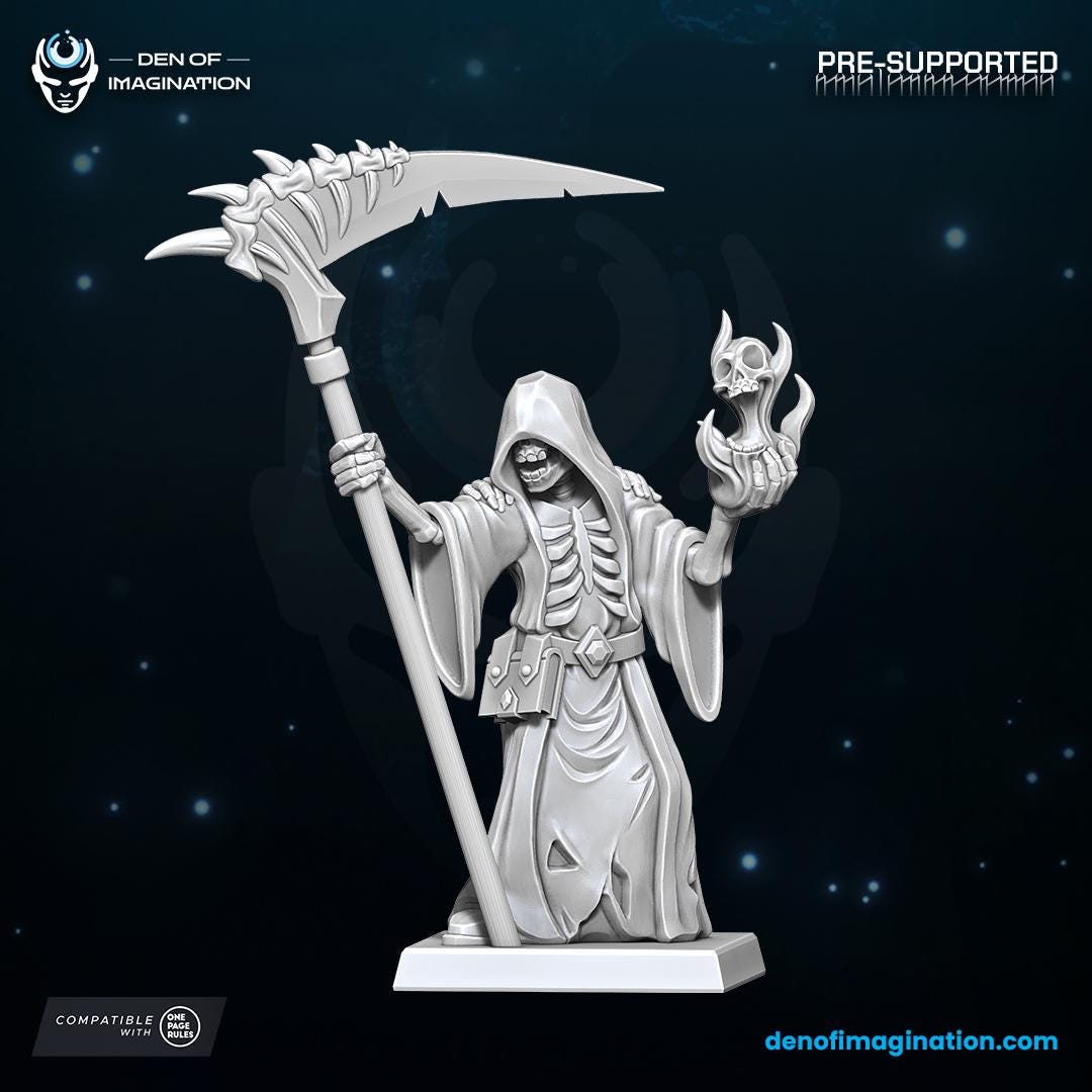 Skeleton Lich | Den of Imagination | Dungeons and Dragons Compatible