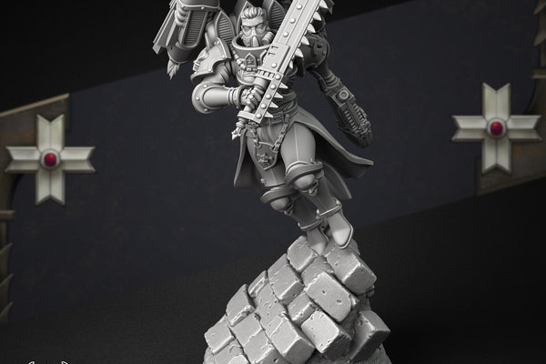 Battle Sisters Miniatures | 28/32mm Scaled Tabletop Models