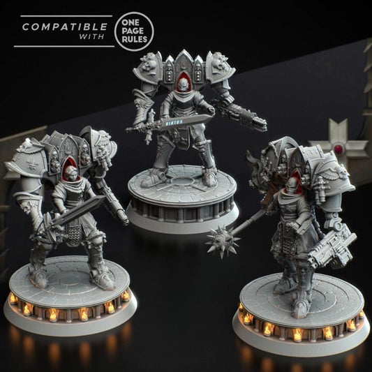 Widows Great Exoskeleton Squad | EightLegsMiniatures | Grimdark Compatible