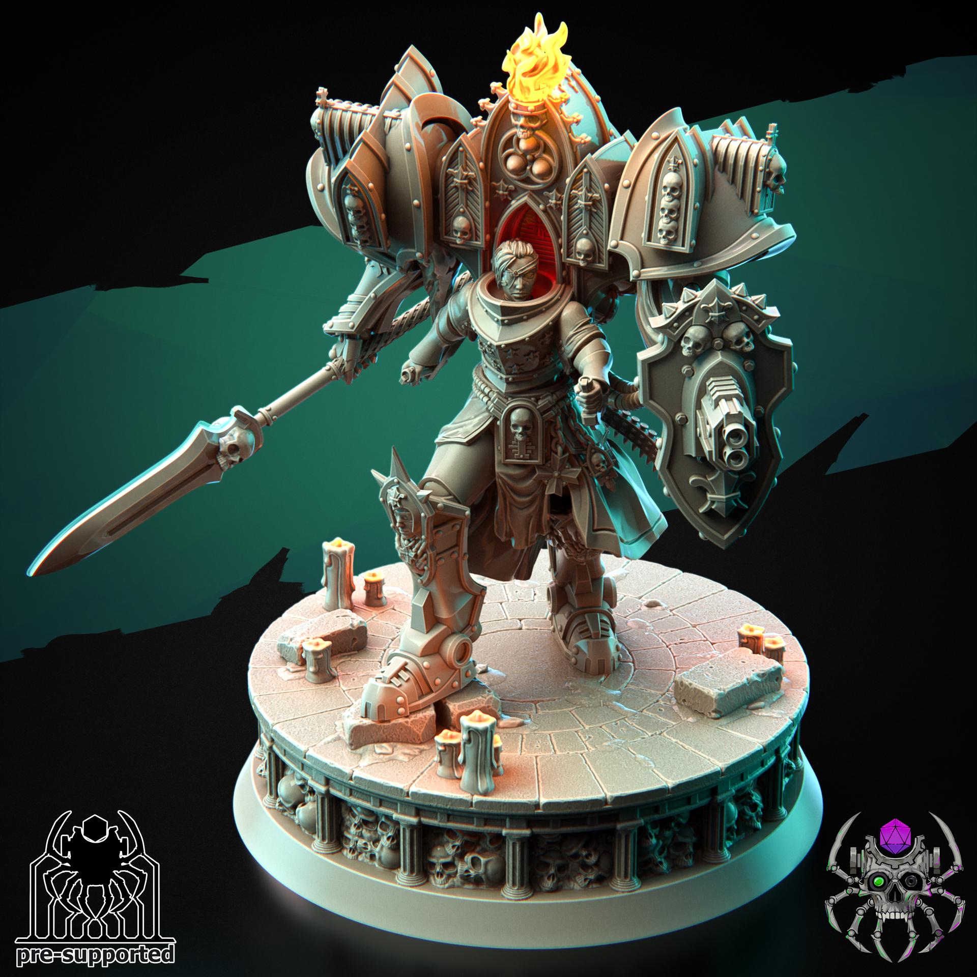 Widow Demon Slayer | EightLegsMiniatures | Grimdark Compatible