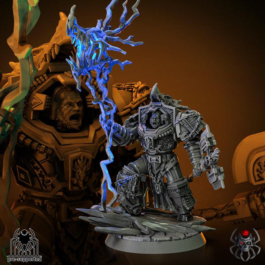 Heavy Armor Flame Lizards Armarius | EightLegsMiniatures | Grimdark Compatible