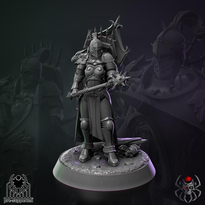 Widows of Heaven Squad | EightLegsMiniatures | Grimdark Compatible