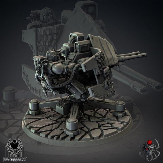 FlameLizard Turret | EightLegsMiniatures | Grimdark Compatible