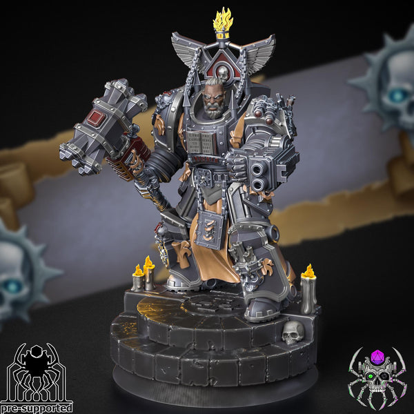 The Master of Demon Hunters | EightLegsMiniatures | Grimdark Compatible