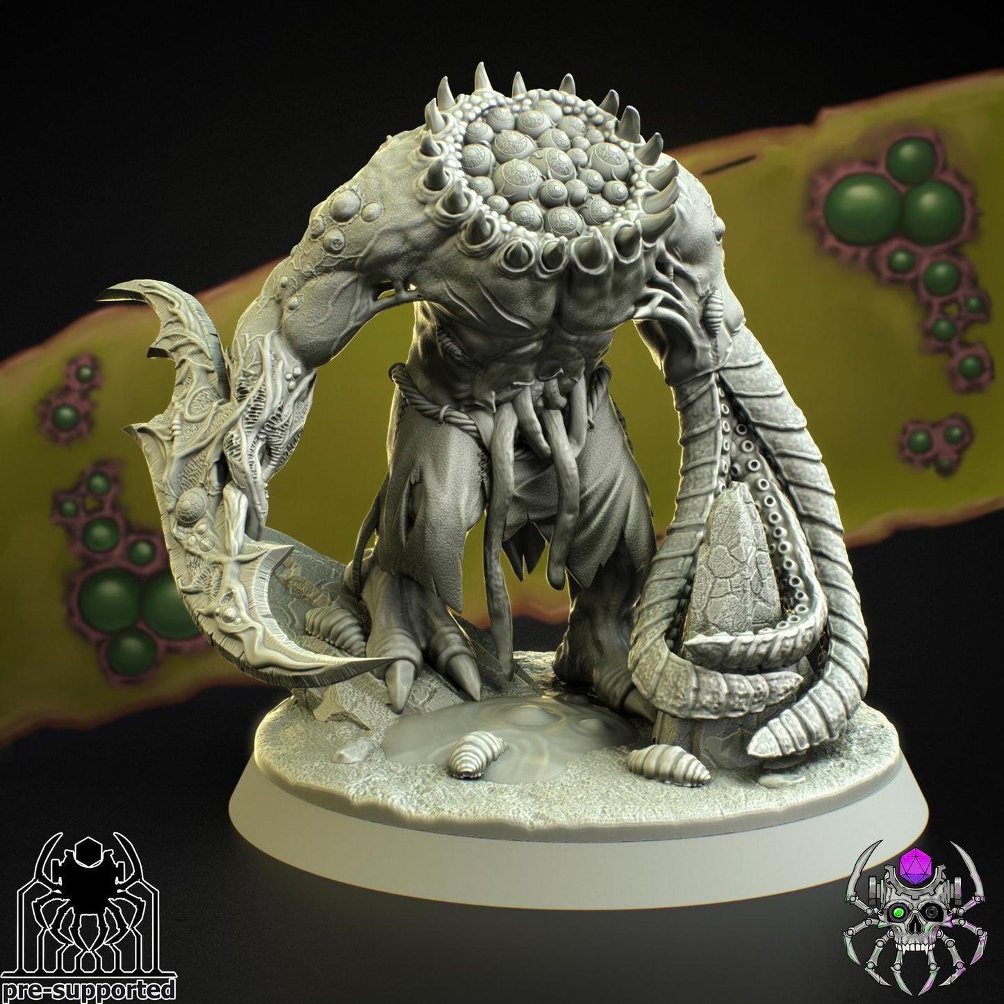 Plague Abomination | EightLegsMiniatures | Grimdark Compatible