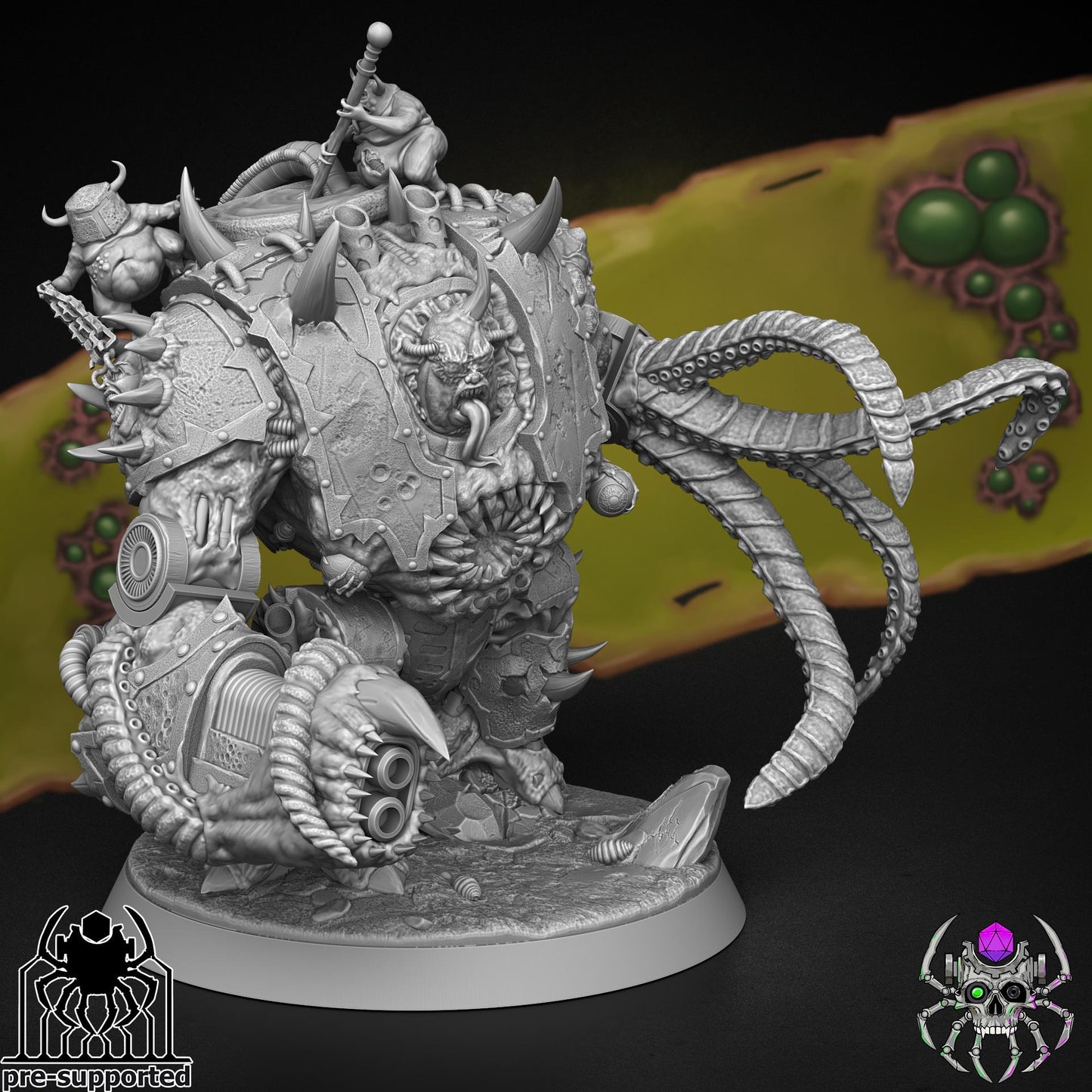 Plague Bringers Beast of Decay | EightLegsMiniatures | Grimdark Compatible