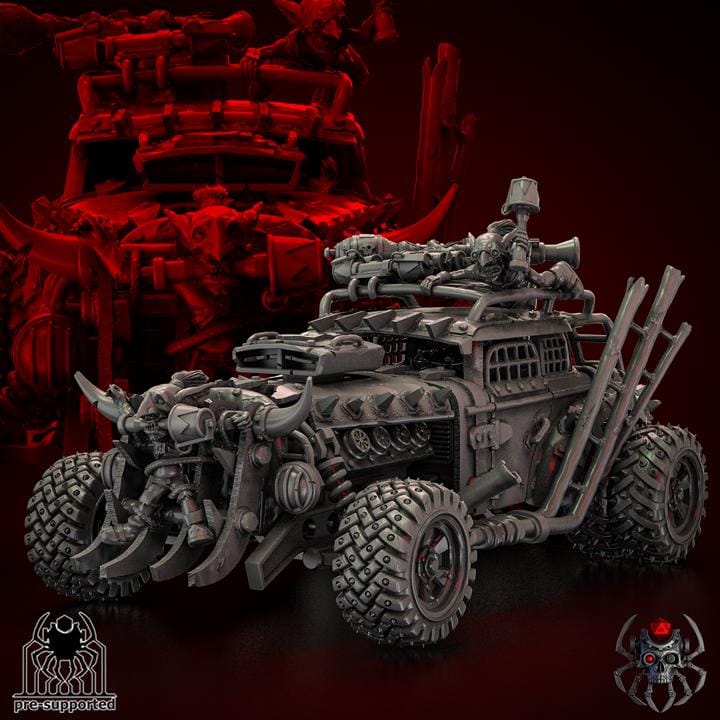 Orkz Hottruck | EightLegsMiniatures | Grimdark Compatible