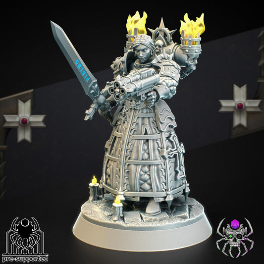 The High Prefect Widow | EightLegsMiniatures | Grimdark Compatible