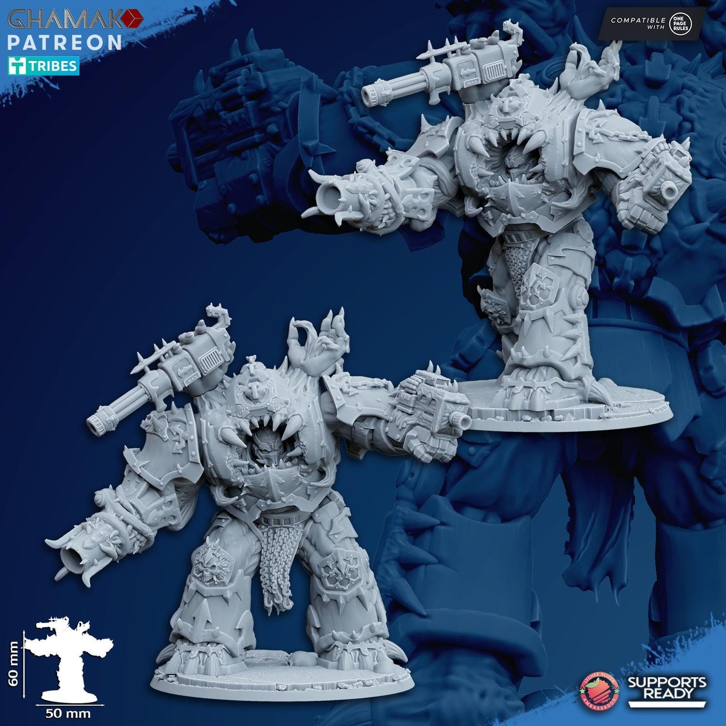 Set of 2 Possessed Sarcophagus | Ghamak | Grimdark Compatible