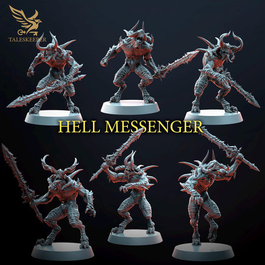 Set of 10 Hell Messengers | Tales Keeper | Grimdark Compatible