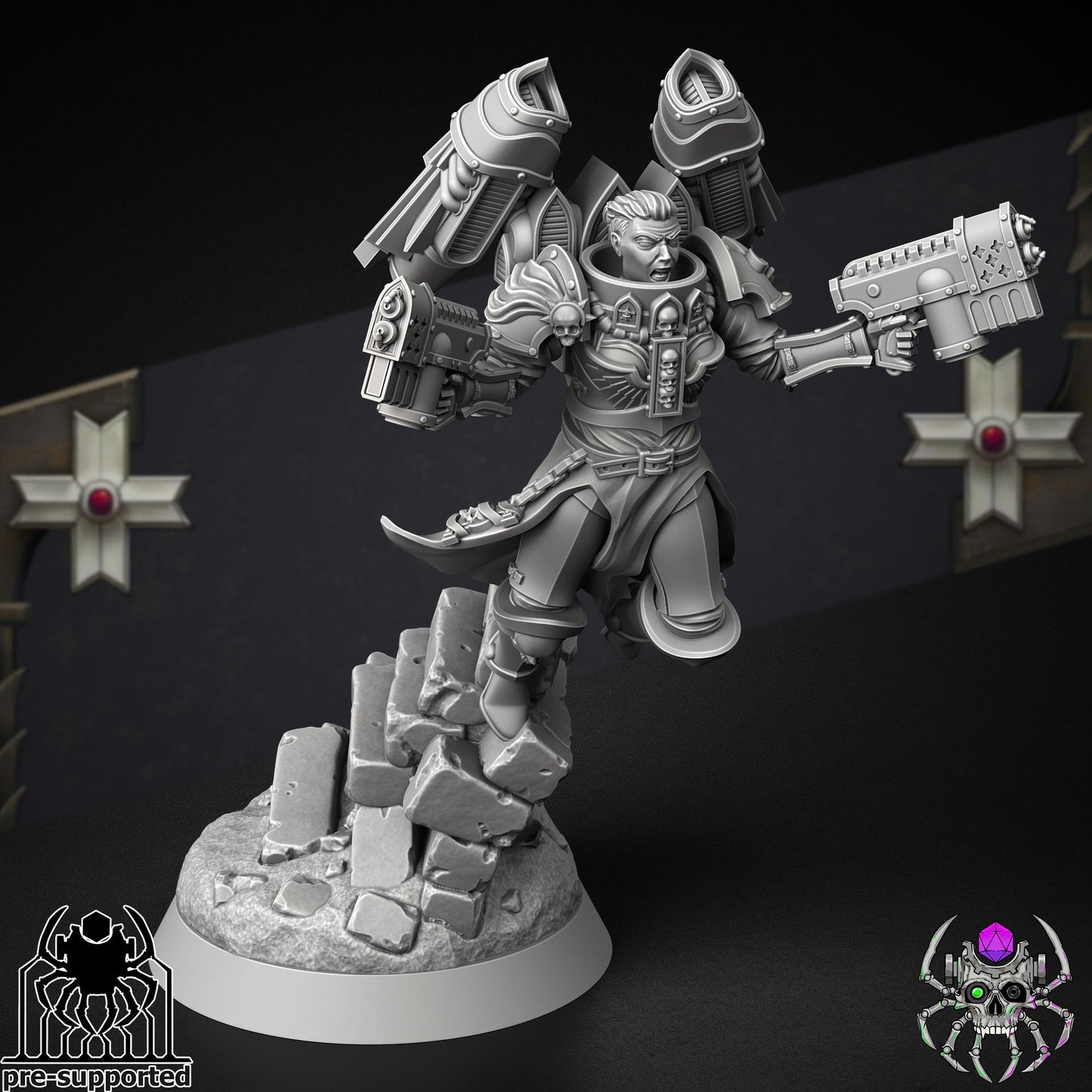 Widows Erelim Squad | EightLegsMiniatures | Grimdark Compatible