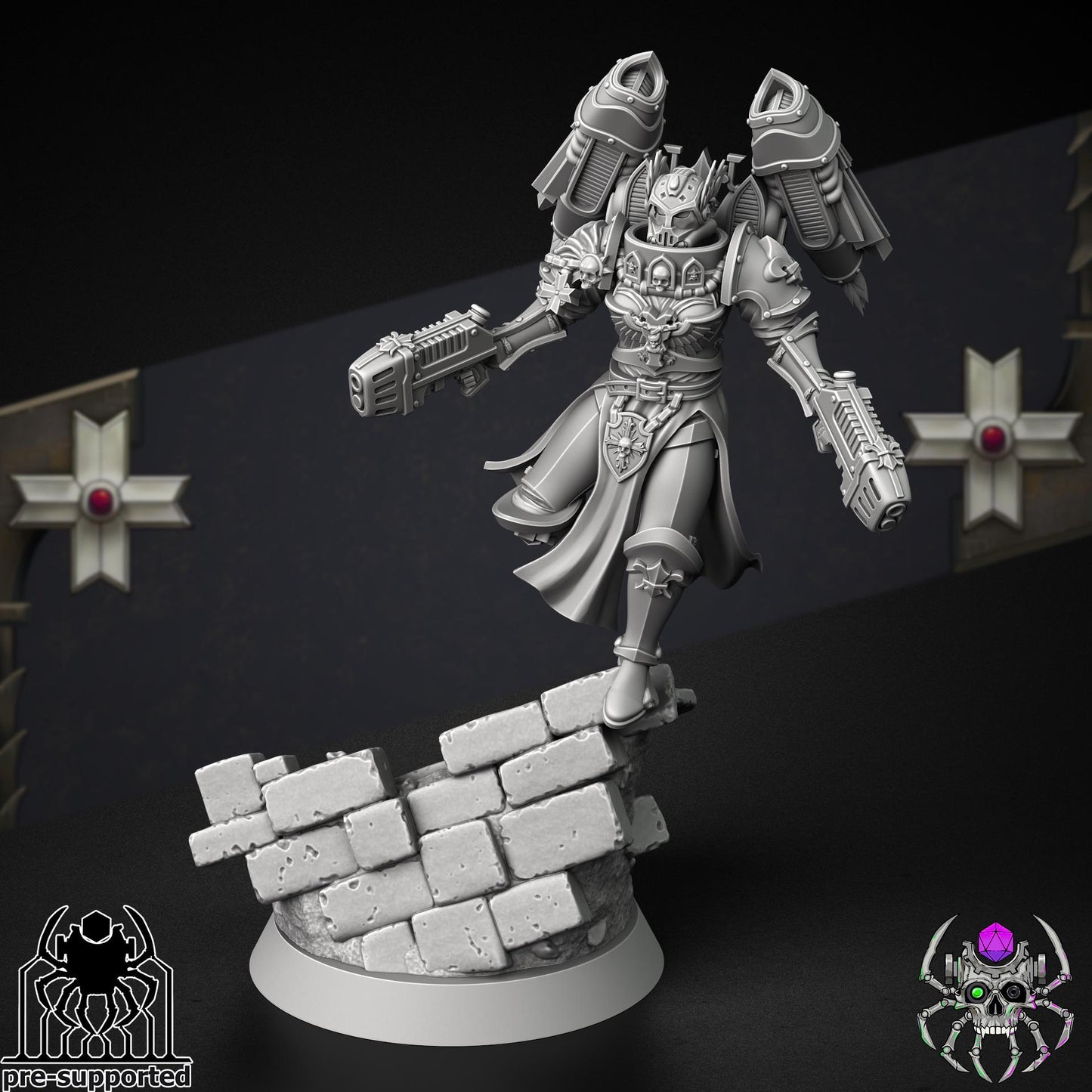 Widows Erelim Squad | EightLegsMiniatures | Grimdark Compatible