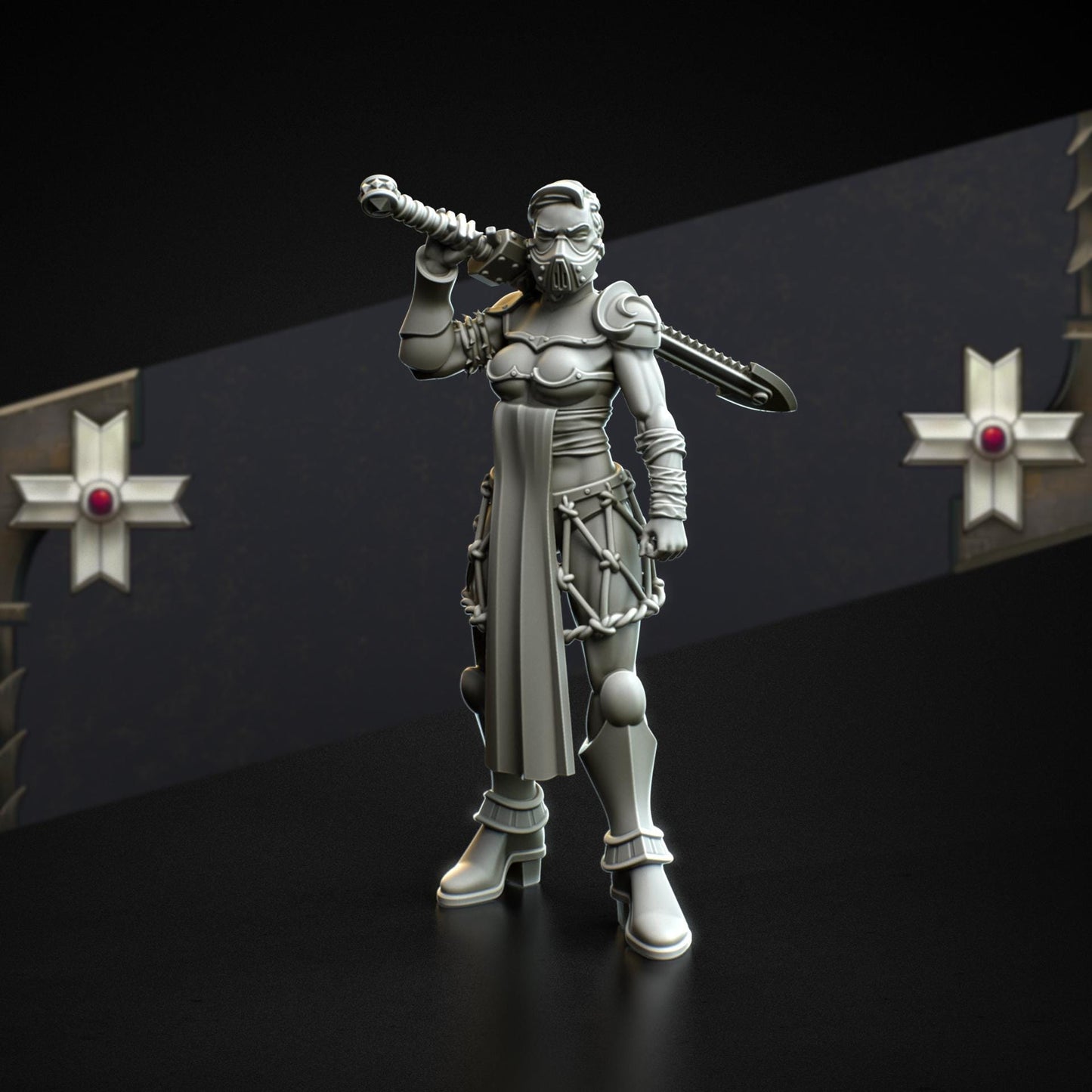 Widows of Regret Squad | EightLegsMiniatures | Grimdark Compatible