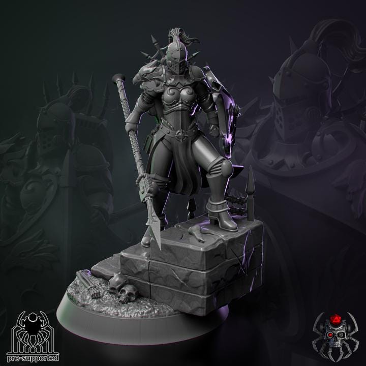 Widows of Heaven Squad | EightLegsMiniatures | Grimdark Compatible