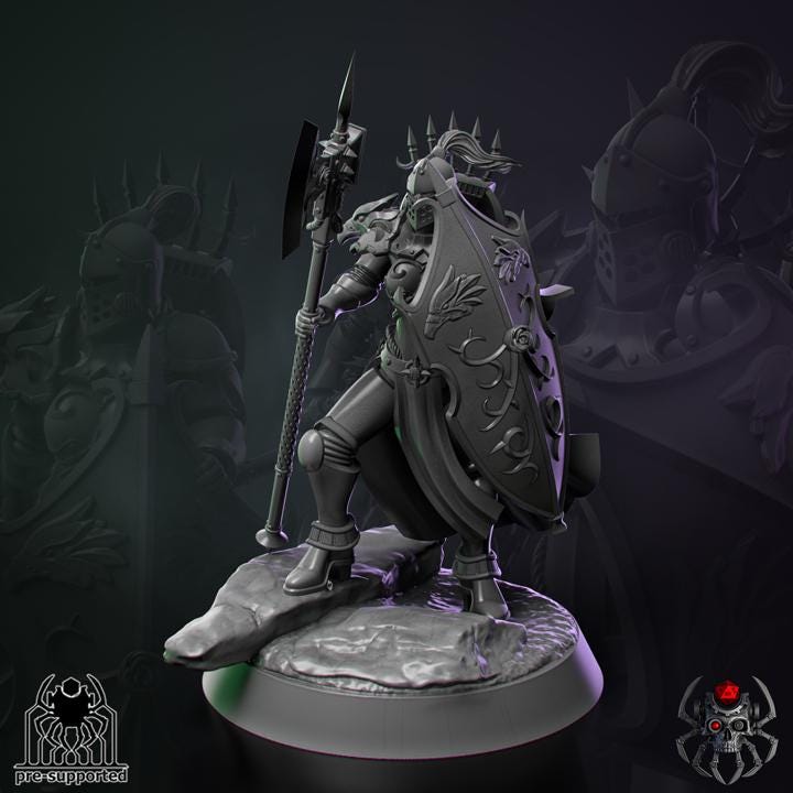 Widows of Heaven Squad | EightLegsMiniatures | Grimdark Compatible