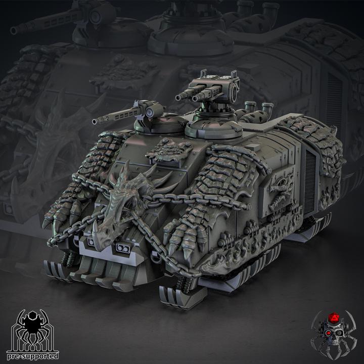 Flame Lizard Hover APC | EightLegsMiniatures | Grimdark Compatible