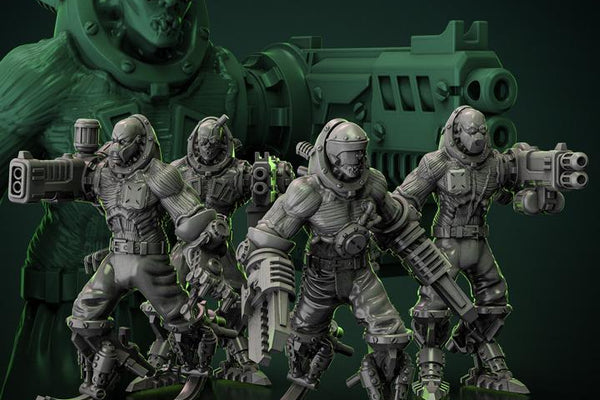 Imperial Guard Miniatures | 28/32mm Scaled Tabletop Models