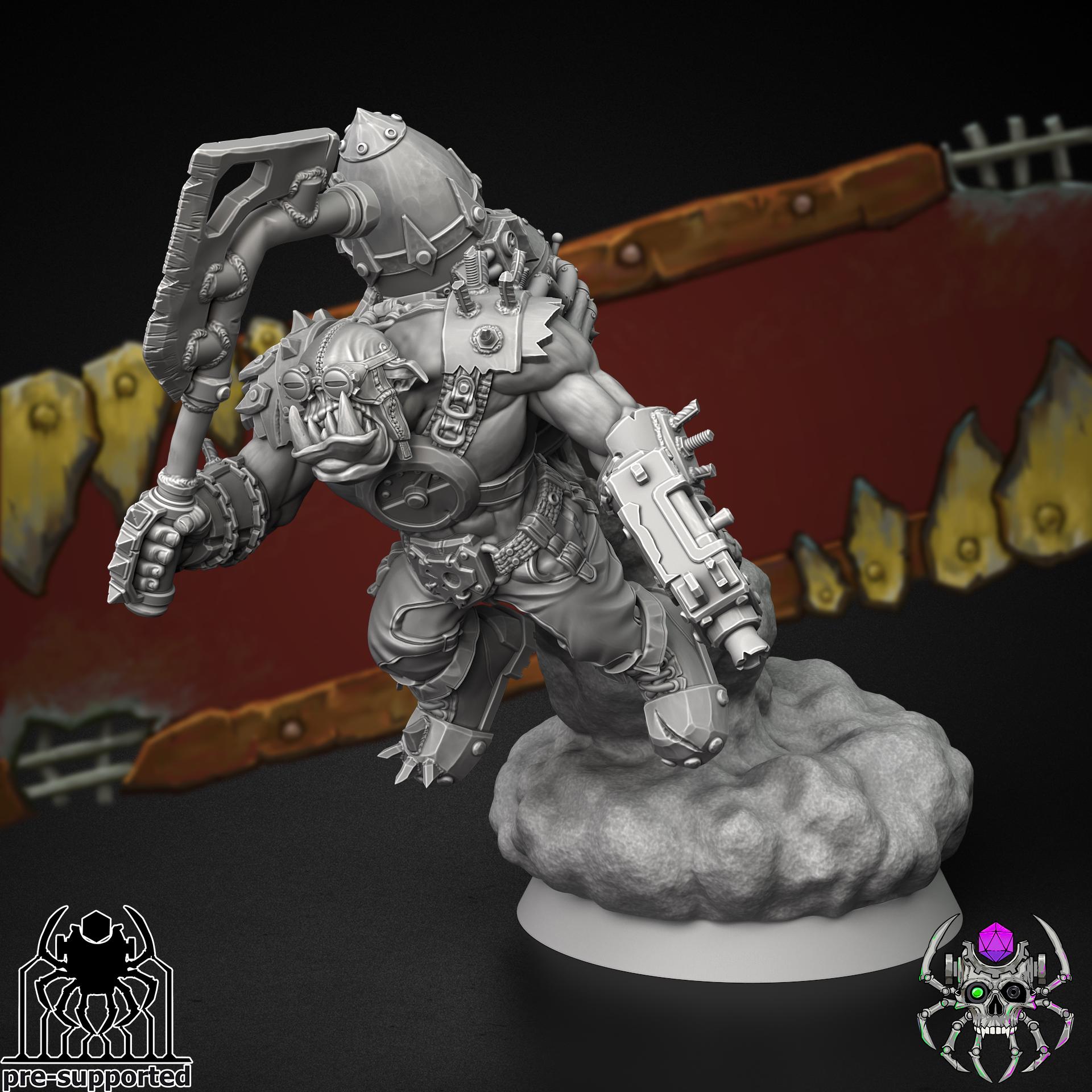 Orkz Wasteland Vultures | EightLegsMiniatures | Grimdark Compatible | Buildkit