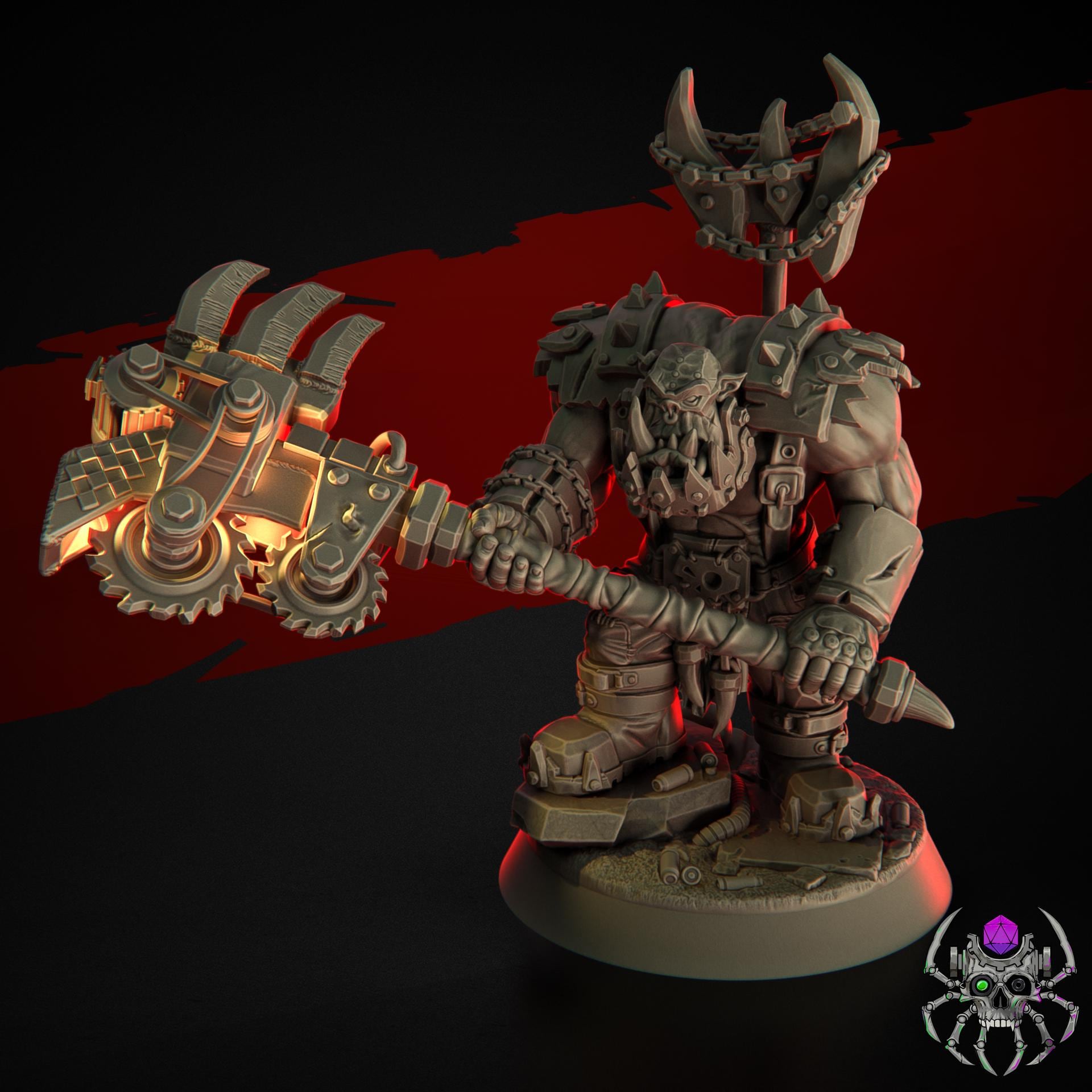 Ork Wasteland Marauderz | EightLegsMiniatures | Grimdark Compatible | Buildkit