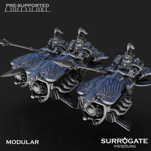 Set of 3 Praetorian Equites | Surrogate Miniatures | Grimdark Compatible