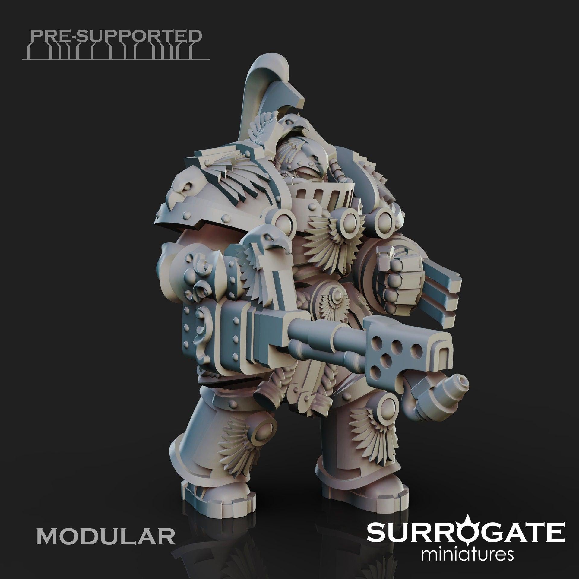 Set of 5 Impetus Evocatii | Surrogate Miniatures | Grimdark Compatible