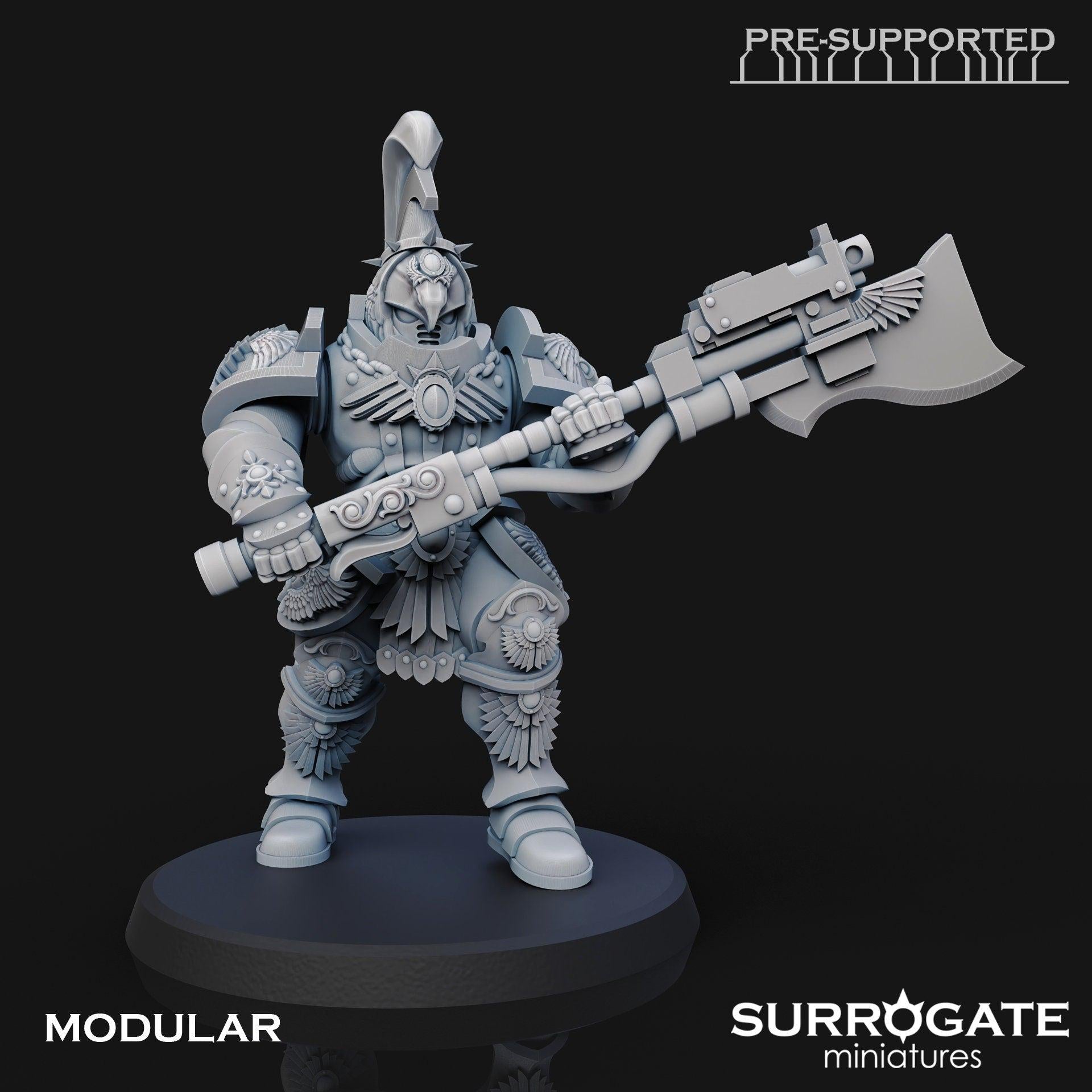 Set of 5 Praetorian Guards | Surrogate Miniatures | Grimdark Compatible