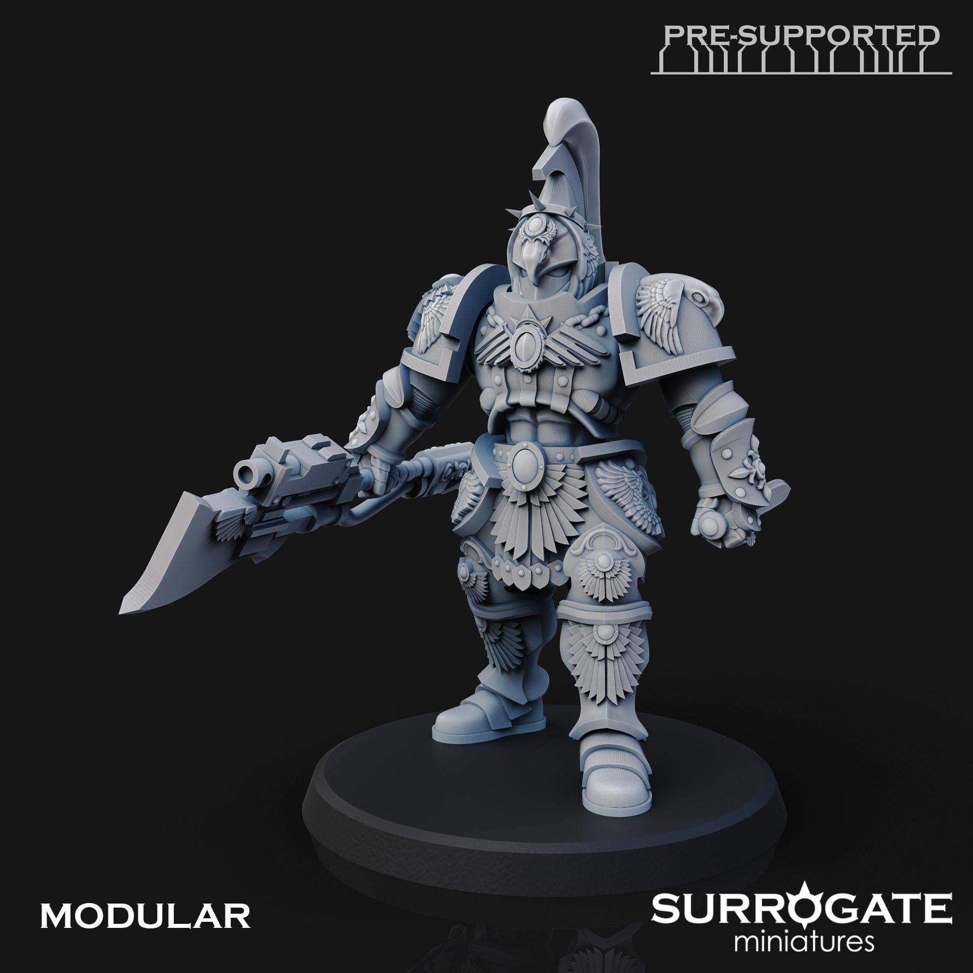 Set of 5 Praetorian Guards | Surrogate Miniatures | Grimdark Compatible