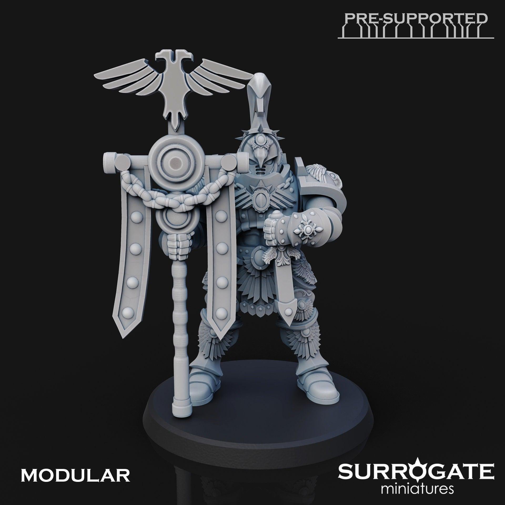 Set of 5 Praetorian Guards | Surrogate Miniatures | Grimdark Compatible