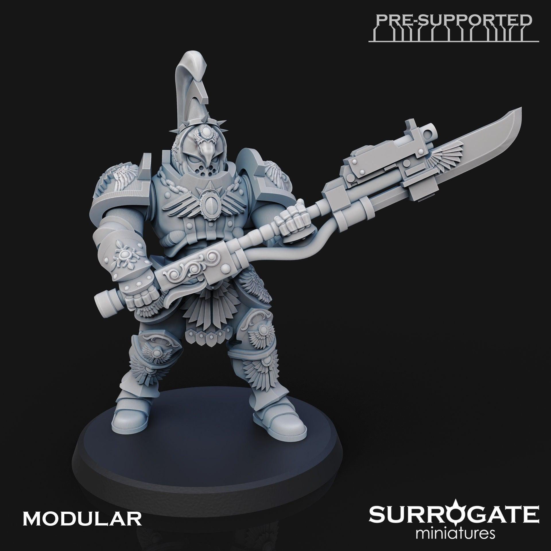 Set of 5 Praetorian Guards | Surrogate Miniatures | Grimdark Compatible