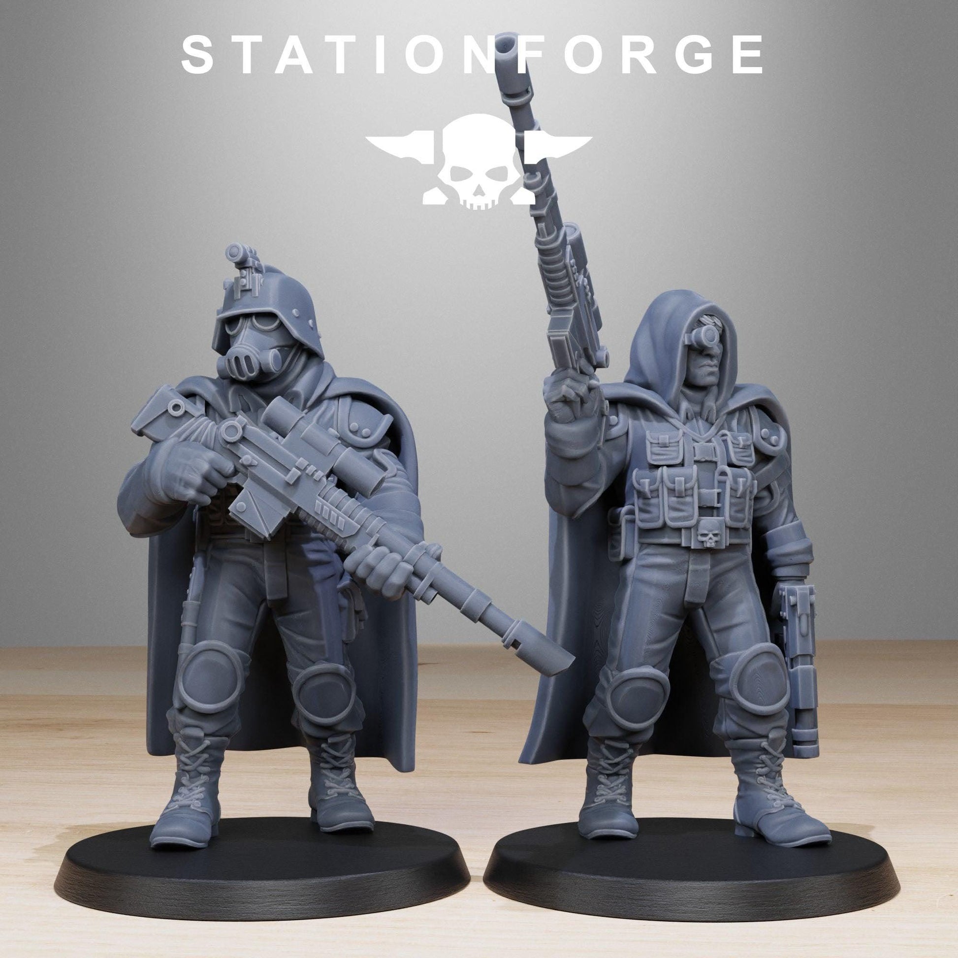 GrimGuard Snipers | StationForge | Grimdark Compatible