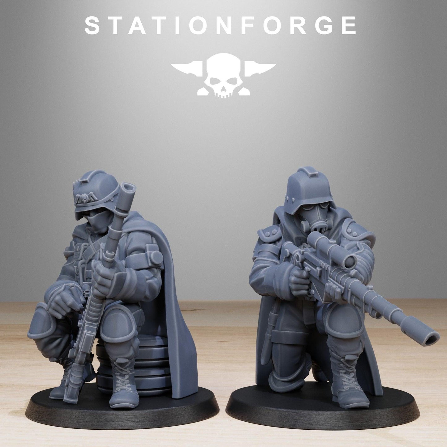 GrimGuard Snipers | StationForge | Grimdark Compatible