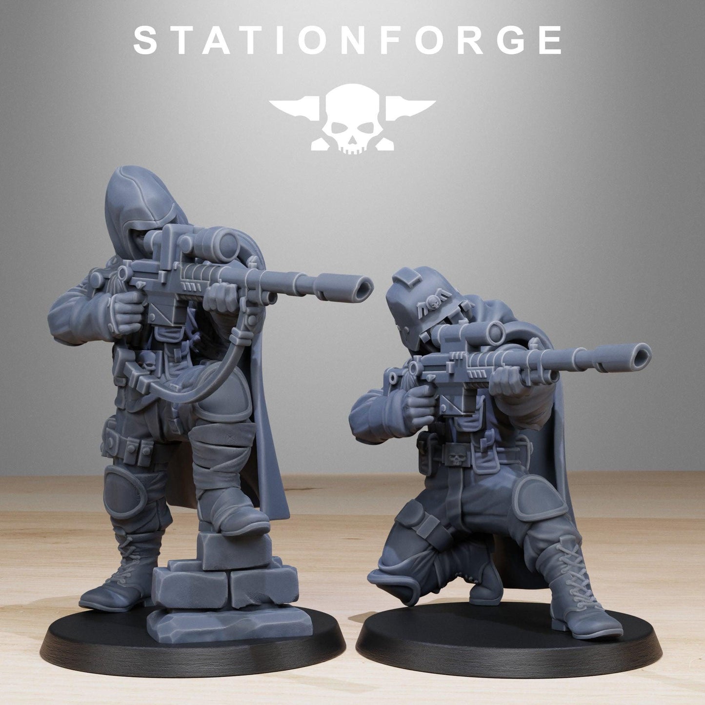 GrimGuard Snipers | StationForge | Grimdark Compatible