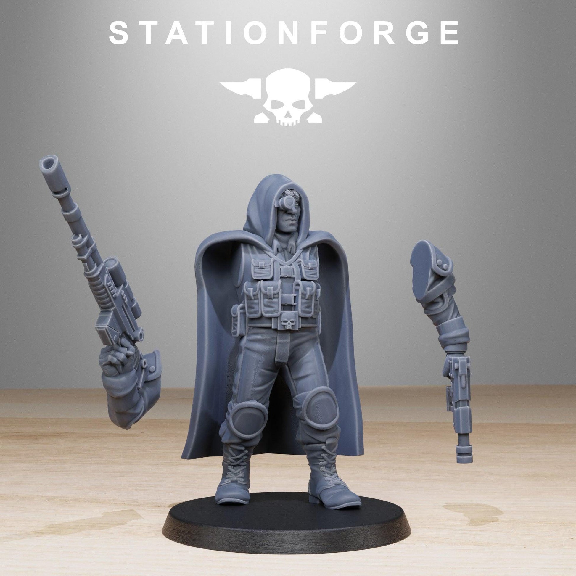 GrimGuard Snipers | StationForge | Grimdark Compatible