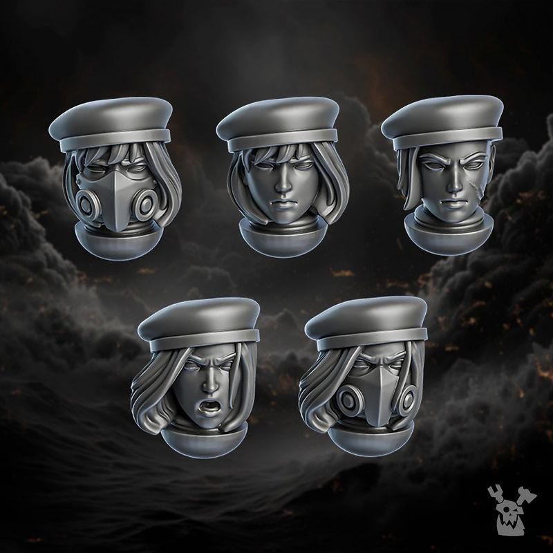 Order of Repentance Heads Set