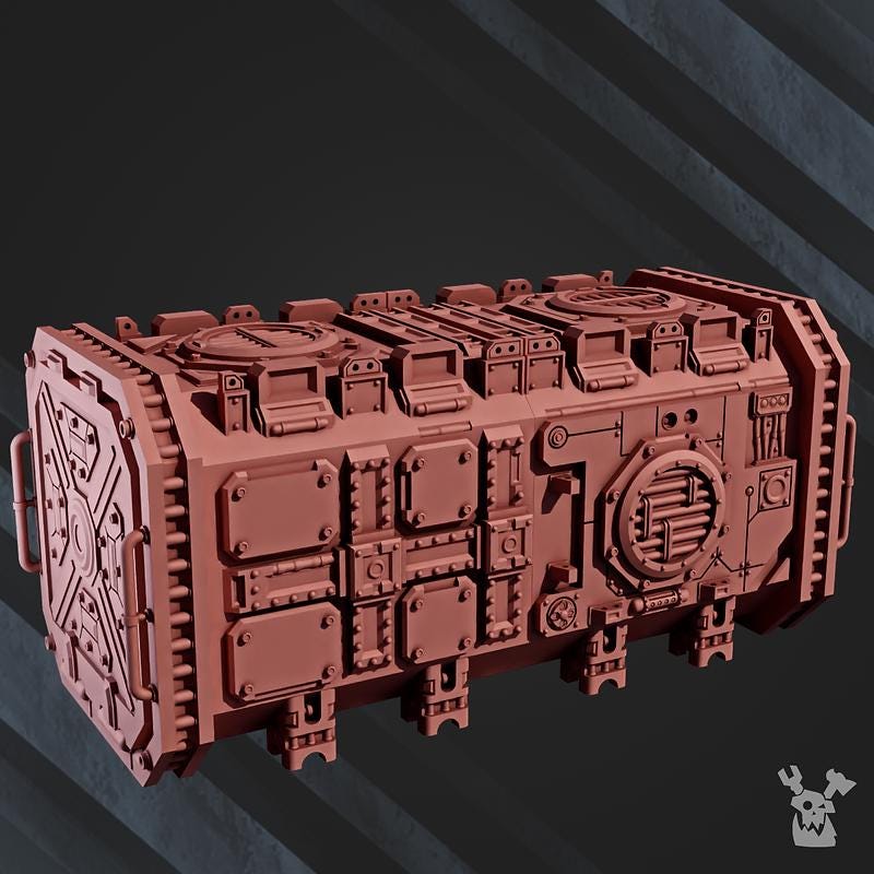 Container for terrain