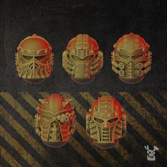 Full Metal Brotherhood Heads Set #3