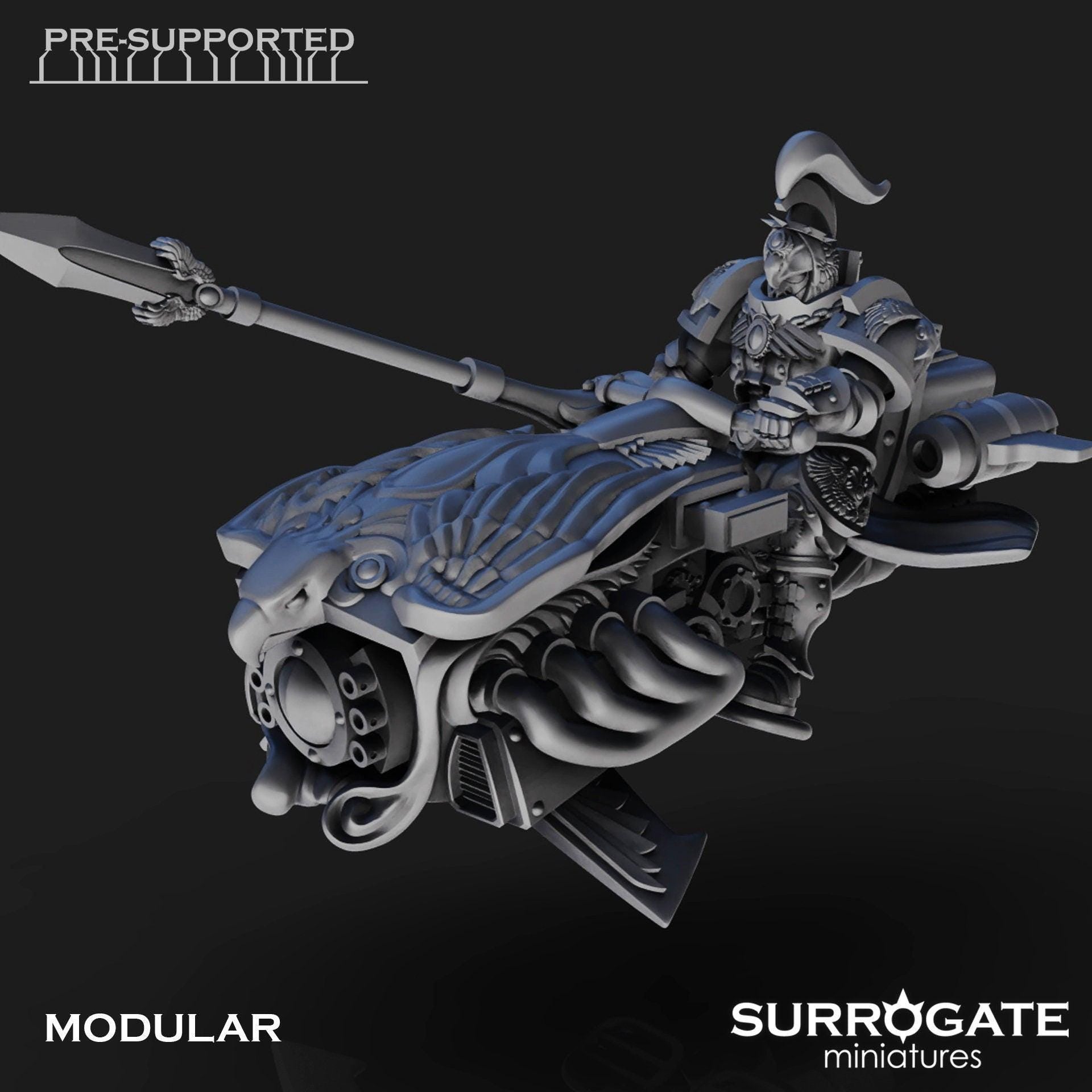 Set of 3 Praetorian Equites | Surrogate Miniatures | Grimdark Compatible