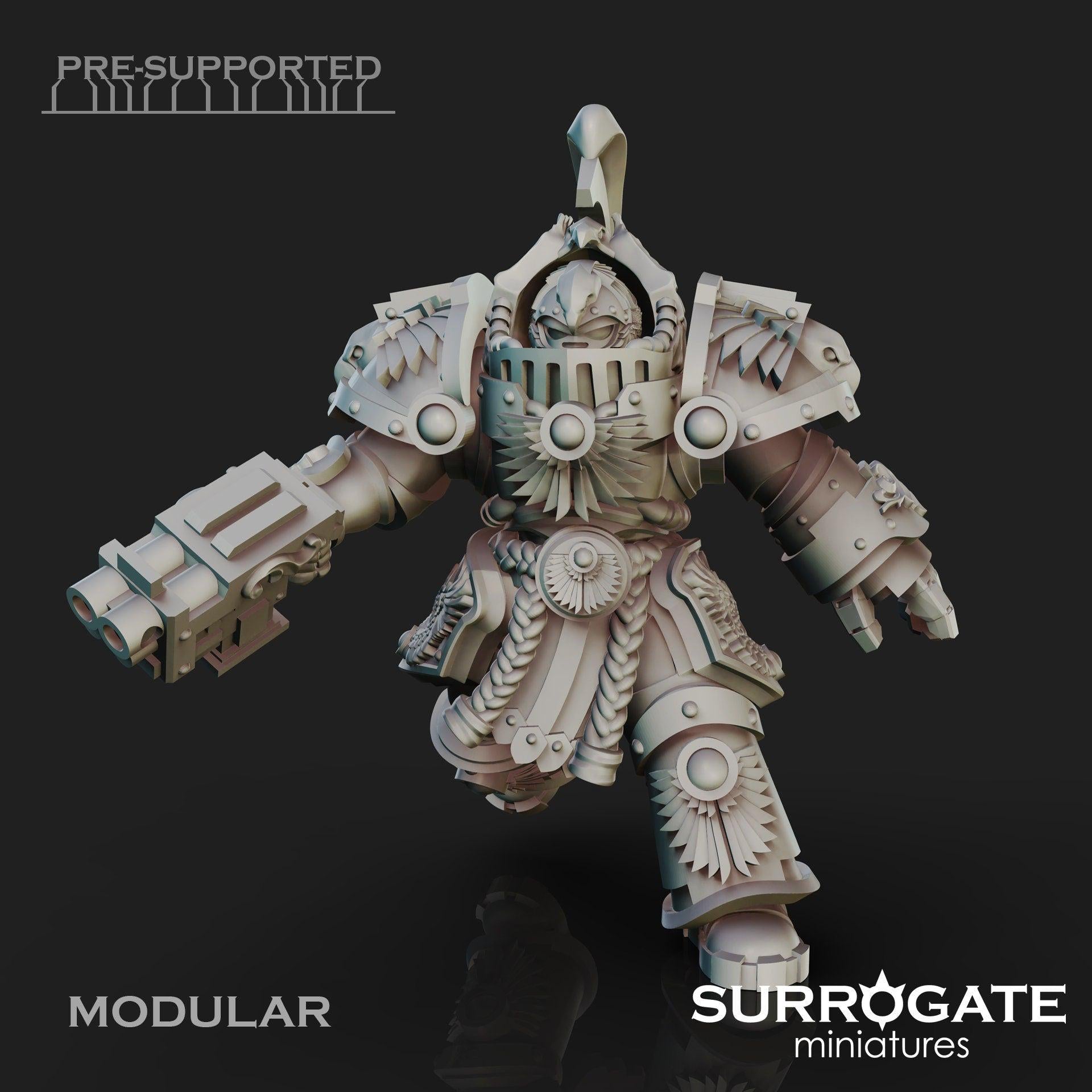 Set of 5 Impetus Evocatii | Surrogate Miniatures | Grimdark Compatible