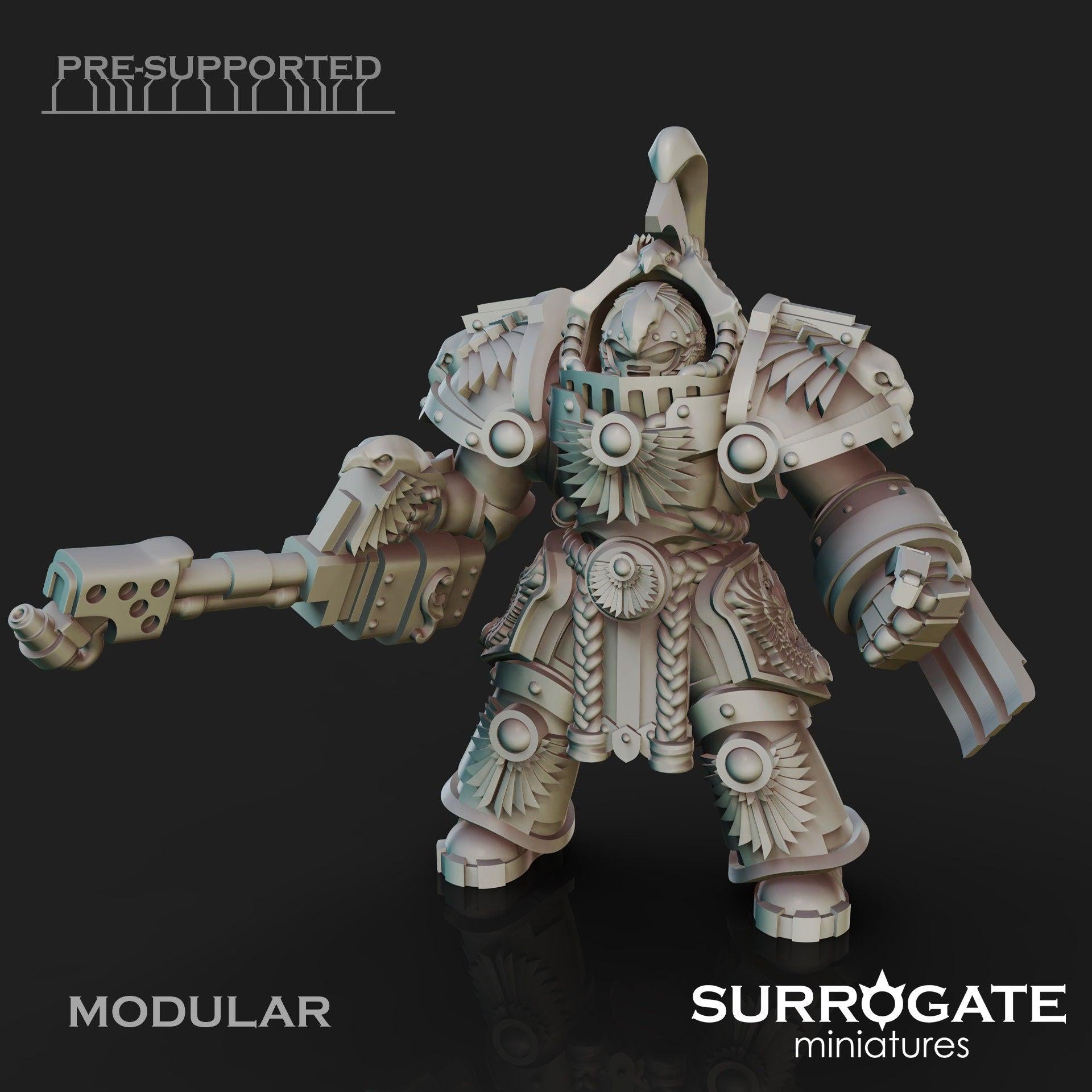 Set of 5 Impetus Evocatii | Surrogate Miniatures | Grimdark Compatible