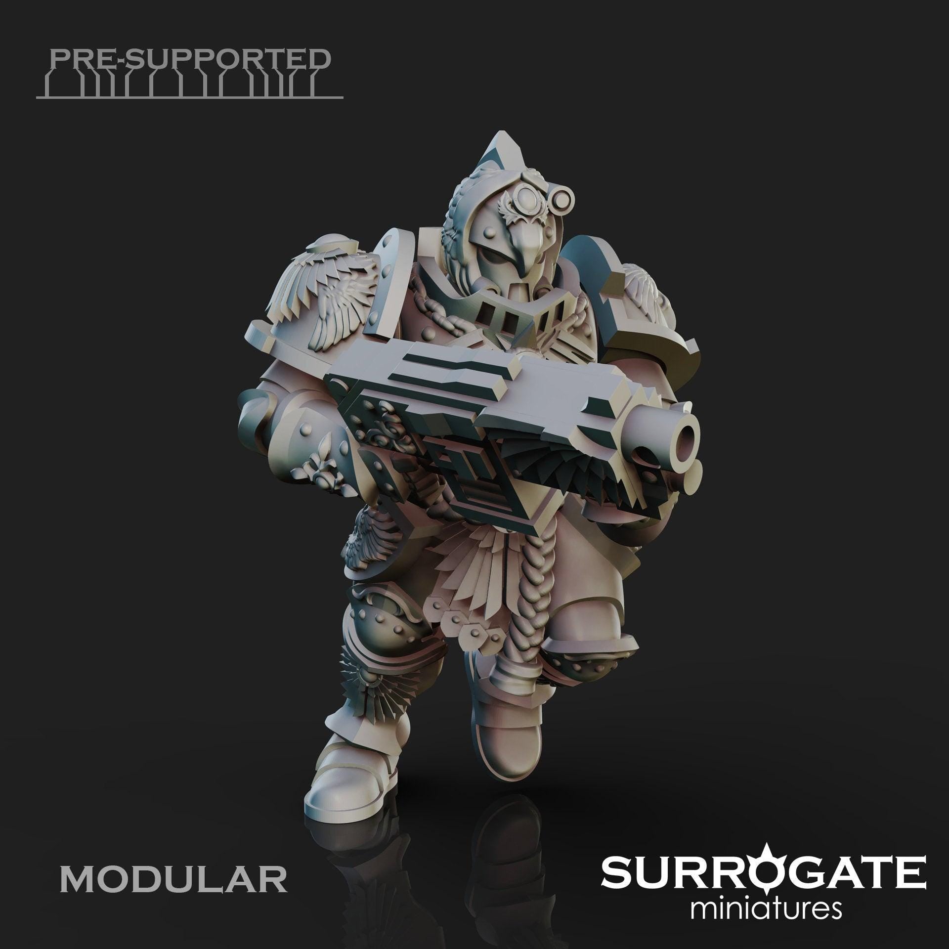 Set of 5 Praetorian Sagitarii | Surrogate Miniatures | Grimdark Compatible