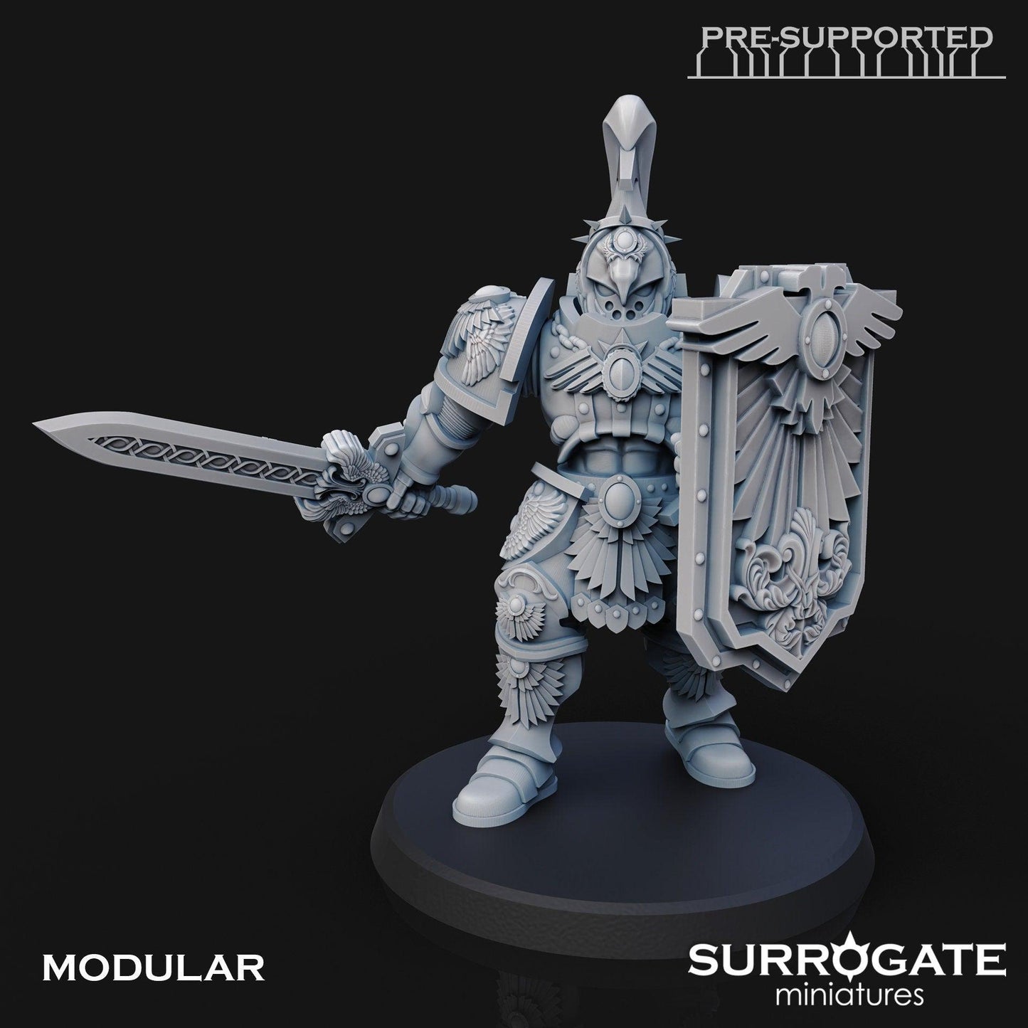 Set of 5 Praetorian Guards | Surrogate Miniatures | Grimdark Compatible