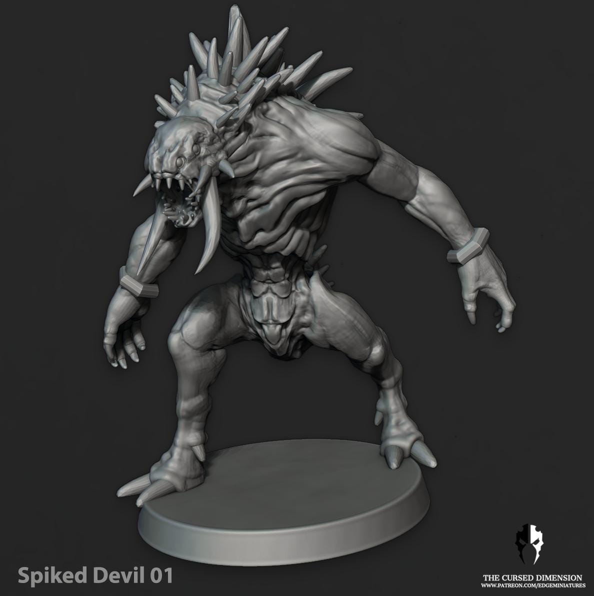 Spiked Devils - Cursed Elves | Edge Miniatures | Grimdark Compatible