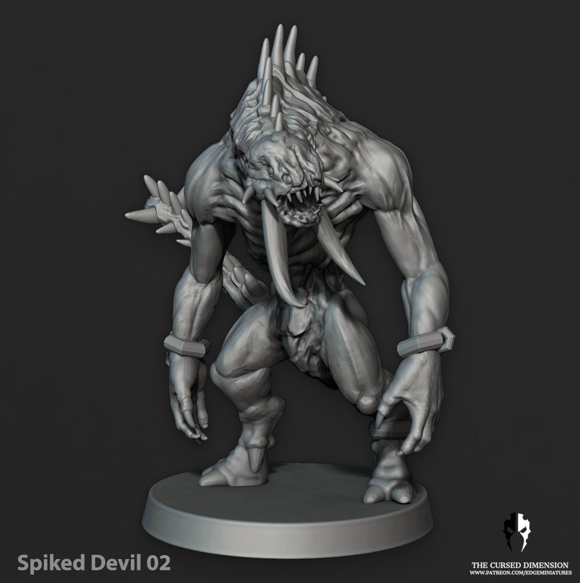 Spiked Devils - Cursed Elves | Edge Miniatures | Grimdark Compatible