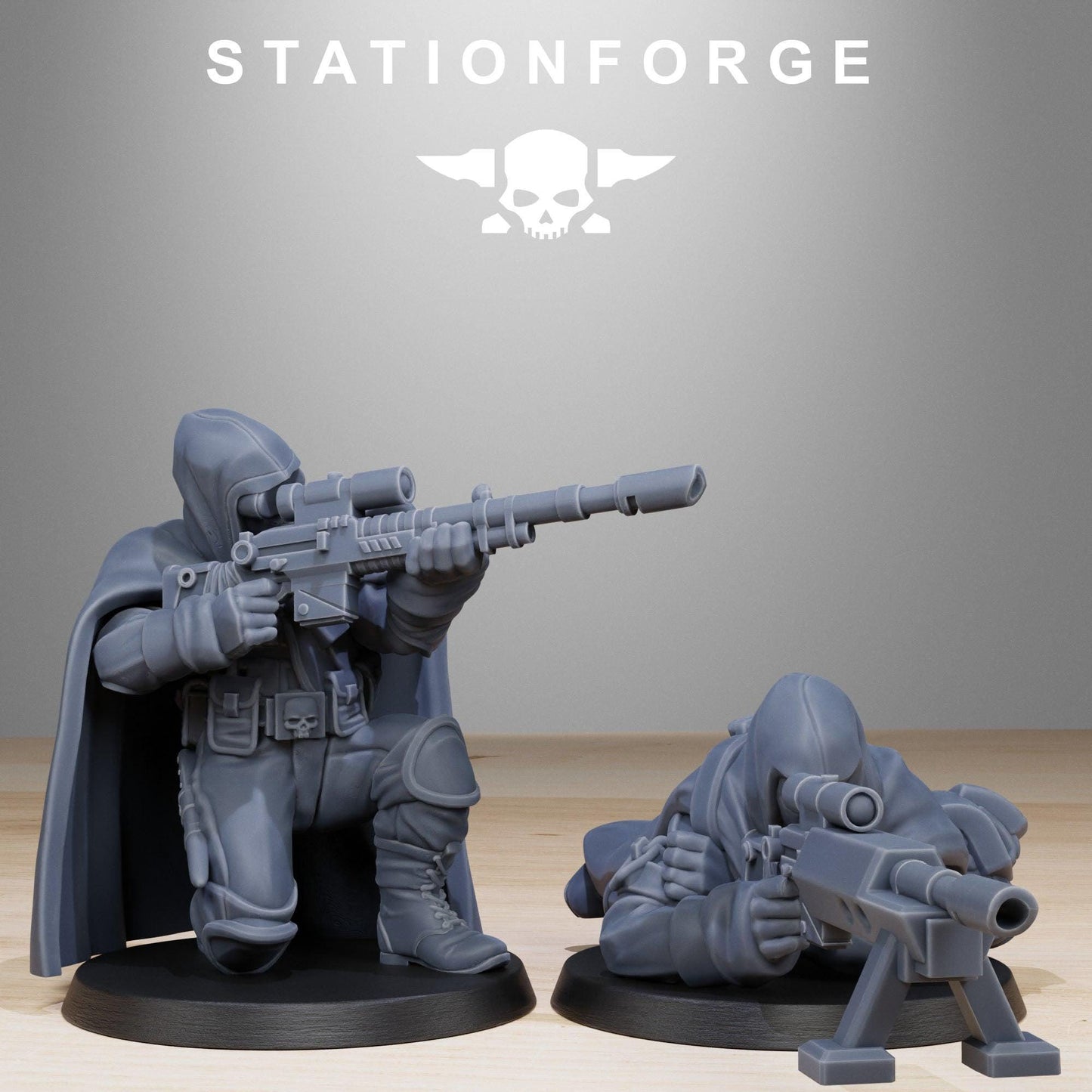 GrimGuard Snipers | StationForge | Grimdark Compatible