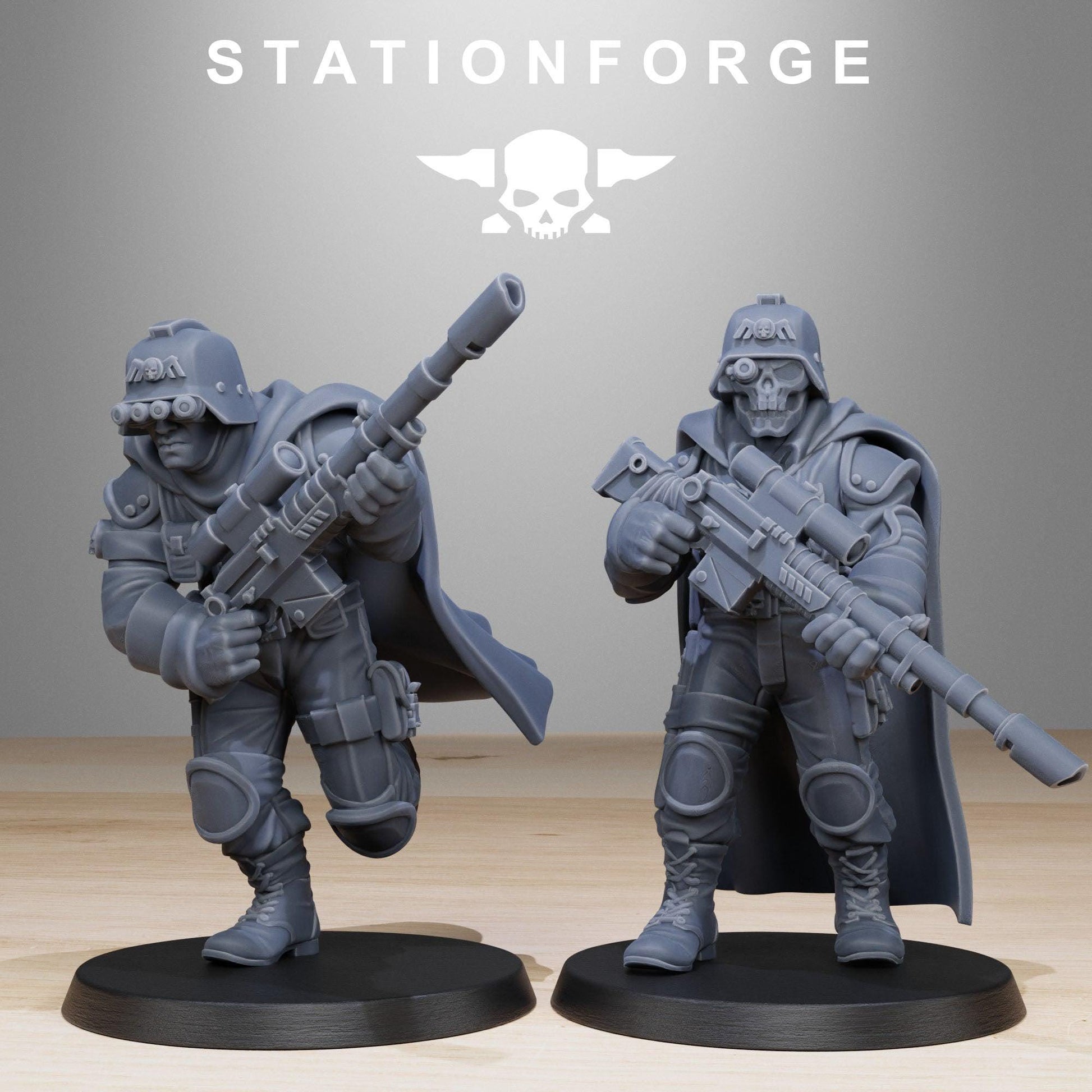 GrimGuard Snipers | StationForge | Grimdark Compatible