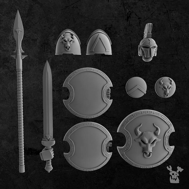 Bull Warrior Bits Set