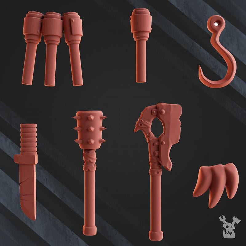 Vultures Alternative Weapons Bits Set